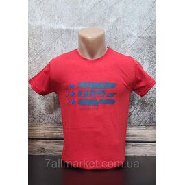 Футболка чоловіча стильна з накатом р.M-2XL "MODY" недорого гуртом від прямого постачальника