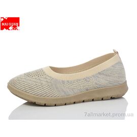 Фотография Слипоны женские тканевые Лето 518-7 (8 пар р.37-42) "Maiguan" недорого оптом от прямого поставщика