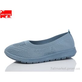 Фотография Слипоны женские тканевые Лето 518-9 (8 пар р.37-42) "Maiguan" недорого оптом от прямого поставщика