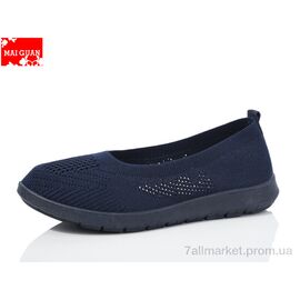 Фотография Слипоны женские тканевые Лето 518-10 (8 пар р.37-42) "Maiguan" недорого оптом от прямого поставщика