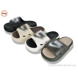 Фотография Шлепки детские летние Лето N769-2 mix (12 пар р.36-41) "Jumay" недорого оптом от прямого поставщика