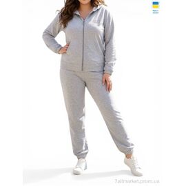 Фотография Спортивный костюм женский Весна/осень 53 св.сірий (4 шт. р.сетка 48-54) "Sport style" недорого оптом от прямого поставщика