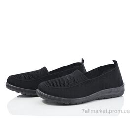 Фотография Слипоны женские тканевые Лето 3026-37 (8 пар р.36-41) "Ok Shoes" недорого оптом от прямого поставщика