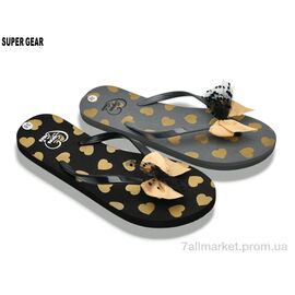 Фотография Вьетнамки женские Лето 01-1680 mix (24 пар р.36-41) "Super Gear" недорого оптом от прямого поставщика