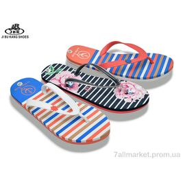 Фотография Вьетнамки женские Лето 01-6496 mix (24 пар р.36-41) "Jibukang" недорого оптом от прямого поставщика