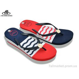 Фотография Вьетнамки женские Лето 01-1469 mix (16 пар р.36-41) "Jibukang" недорого оптом от прямого поставщика