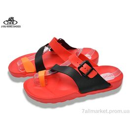 Фотография Шлепки мужские пляжные Лето A01-2468 red (8 пар р.40-45) "Jibukang" недорого оптом от прямого поставщика