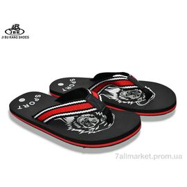 Фотография Вьетнамки мужские Лето A01-772 red (10 пар р.40-45) "Jibukang" недорого оптом от прямого поставщика