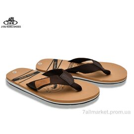 Фотография Вьетнамки мужские Лето A01-770 khaki (10 пар р.40-45) "Jibukang" недорого оптом от прямого поставщика