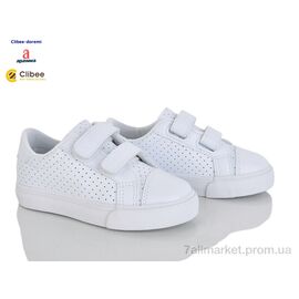 Кросівки дитячі модні Весна/осінь C77R wihte (6 пар р.25-30) "Clibee-Doremi" недорого оптом від прямого постачальника