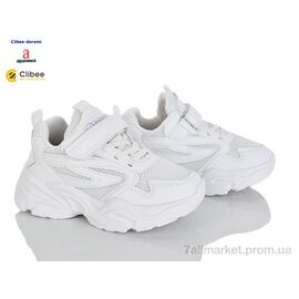 Кросівки дитячі модні Весна/осінь G1845P white (6 пар р.26-31) "Clibee-Doremi" недорого оптом від прямого постачальника