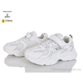 Кросівки дитячі модні Весна/осінь LC825-1 white (6 пар р.32-37) "Clibee-Doremi" недорого оптом від прямого постачальника