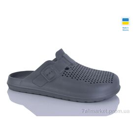 Фотография Кроксы мужские легкие Лето 503 сірий (8 пар р.40-46) "Inblue" недорого оптом от прямого поставщика
