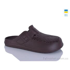 Фотография Кроксы мужские легкие Лето 503 корич. (8 пар р.40-46) "Inblue" недорого оптом от прямого поставщика