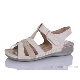 Босоніжки жіночі літні Літо 1530-7 батал (6 пар р.41-43) "Коронате" недорого оптом від прямого постачальника