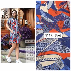 Фотография Халат женский 05117 blue р.42-48 "Alberk" недорого оптом от прямого поставщика