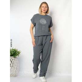 Спортивний костюм жіночий креп батал 50,52,54,56 "NOWEMBER" недорого від прямого постачальника