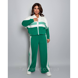 Костюм жіночий спортивний двонитка з лампасами (46-60) "LADA" недорого від прямого постачальника