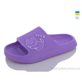 Фотография Шлепки женские облегченные Лето 104 фіолет (8 пар р.36-41) "Inblue" недорого оптом от прямого поставщика