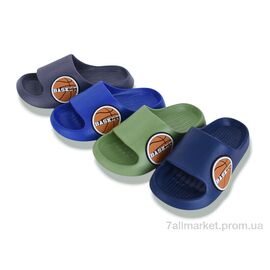 Фотография Шлепки детские летние Лето 3174 mix (12 пар р.30-35) "BABYSHOP" недорого оптом от прямого поставщика