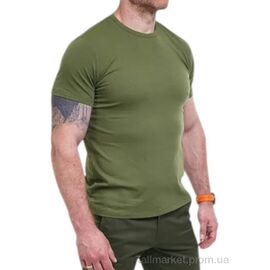 Фотография Футболка мужская Лето 214 хакі (5 шт. р.сетка 2XL-6XL) "Алия" недорого оптом от прямого поставщика