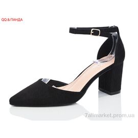Фотография Туфли женские стильные Весна/осень QQ48-1 (8 пар р.36-41) "QQ&Панда" недорого оптом от прямого поставщика