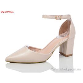 Фотография Туфли женские стильные Весна/осень QQ48-2 (8 пар р.36-41) "QQ&Панда" недорого оптом от прямого поставщика