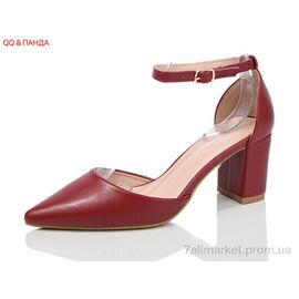 Фотография Туфли женские стильные Весна/осень QQ48-4 (8 пар р.36-41) "QQ&Панда" недорого оптом от прямого поставщика