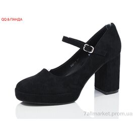 Фотография Туфли женские стильные Весна/осень QQ27-1 (6 пар р.36-40) "QQ&Панда" недорого оптом от прямого поставщика