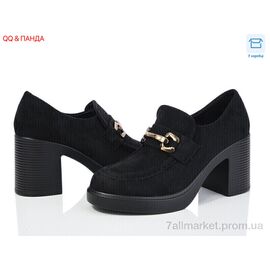 Фотография Туфли женские стильные Весна/осень QQ26-1 (6 пар р.36-41) "QQ&Панда" недорого оптом от прямого поставщика