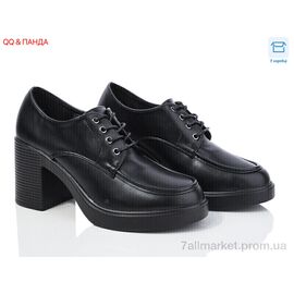 Фотография Туфли женские стильные Весна/осень QQ25-1 (6 пар р.36-41) "QQ&Панда" недорого оптом от прямого поставщика
