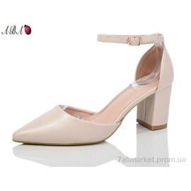 Туфлі жіночі стильні Весна/осінь QQ4ABA8-2 (8 пар р.36-41) "Aba" недорого оптом від прямого постачальника