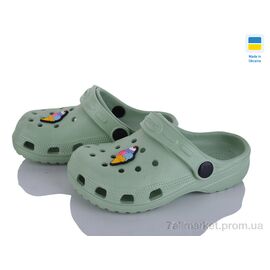 Крокси дитячі літні Літо Cross H3 олива (6 пар р.24-29) "Vladimir" недорого оптом від прямого постачальника