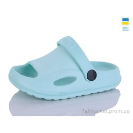 Крокси дитячі літні Літо H8 м'ята (6 пар р.18-23) "SANLIN 2" недорого оптом від прямого постачальника