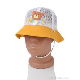Фотография Панамка Лето 14-02 yellow (5 шт. р.сетка 52-54) "TUZZI" недорого оптом от прямого поставщика