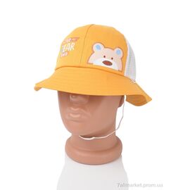 Фотография Панамка Лето 14-04 yellow (5 шт. р.сетка 52-54) "TUZZI" недорого оптом от прямого поставщика