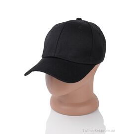 Кепка для чоловіків Літо 14-05 black (5 шт. р.сітка56-58) "TUZZI" недорого оптом від прямого постачальника