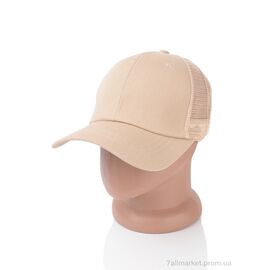 Кепка для чоловіків Літо 14-06 beige (5 шт. р.сітка56-58) "TUZZI" недорого оптом від прямого постачальника