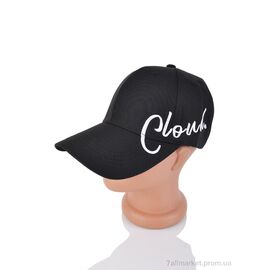 Кепка унісекс Літо 26-01 black (5 шт. р.сітка56-58) "TUZZI" недорого оптом від прямого постачальника
