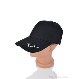 Кепка унісекс Літо 26-03 black (5 шт. р.сітка58-60) "TUZZI" недорого оптом від прямого постачальника