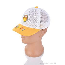 Фотография Кепка детская Лето 3-04 yellow (5 шт. р.сетка 46-48) "TUZZI" недорого оптом от прямого поставщика