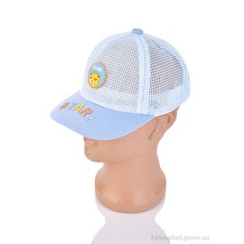 Фотография Кепка детская Лето 3-04 l.blue (5 шт. р.сетка 46-48) "TUZZI" недорого оптом от прямого поставщика
