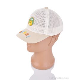 Фотография Кепка детская Лето 3-04 beige (5 шт. р.сетка 46-48) "TUZZI" недорого оптом от прямого поставщика
