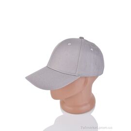 Кепка для чоловіків Літо 3-02 grey (5 шт. р.сітка56-58) "TUZZI" недорого оптом від прямого постачальника
