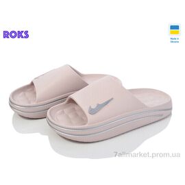 Фотография Шлепки женские облегченные Лето Roksol 513-012 (8 пар р.37-40) "Roks" недорого оптом от прямого поставщика
