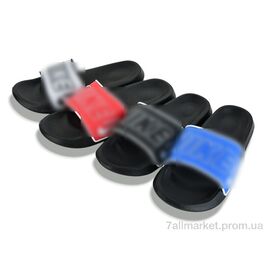 Шльопанці чоловічі пляжні Літо YU2136 mix (12 пар р.40-45) "Soylu" недорого оптом від прямого постачальника