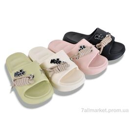 Фотография Шлепки женские облегченные Лето C49 mix (12 пар р.36-41) "Soylu" недорого оптом от прямого поставщика