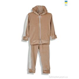 Фотография Спортивный костюм детский Весна/осень 183284 пісочний (4 шт. р.сетка 98-122) "Kir15" недорого оптом от прямого поставщика