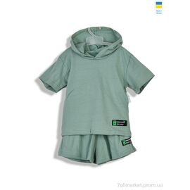 Костюм дитячий Літо 11428 зелений (4 шт. р.сітка98-122) "Kir15" недорого оптом від прямого постачальника