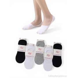 Жіночі шкарпетки Весна/осінь Сліди жіночі HB1067 mix (10 шт. р.сітка36-41) "Алия" недорого оптом від прямого постачальника